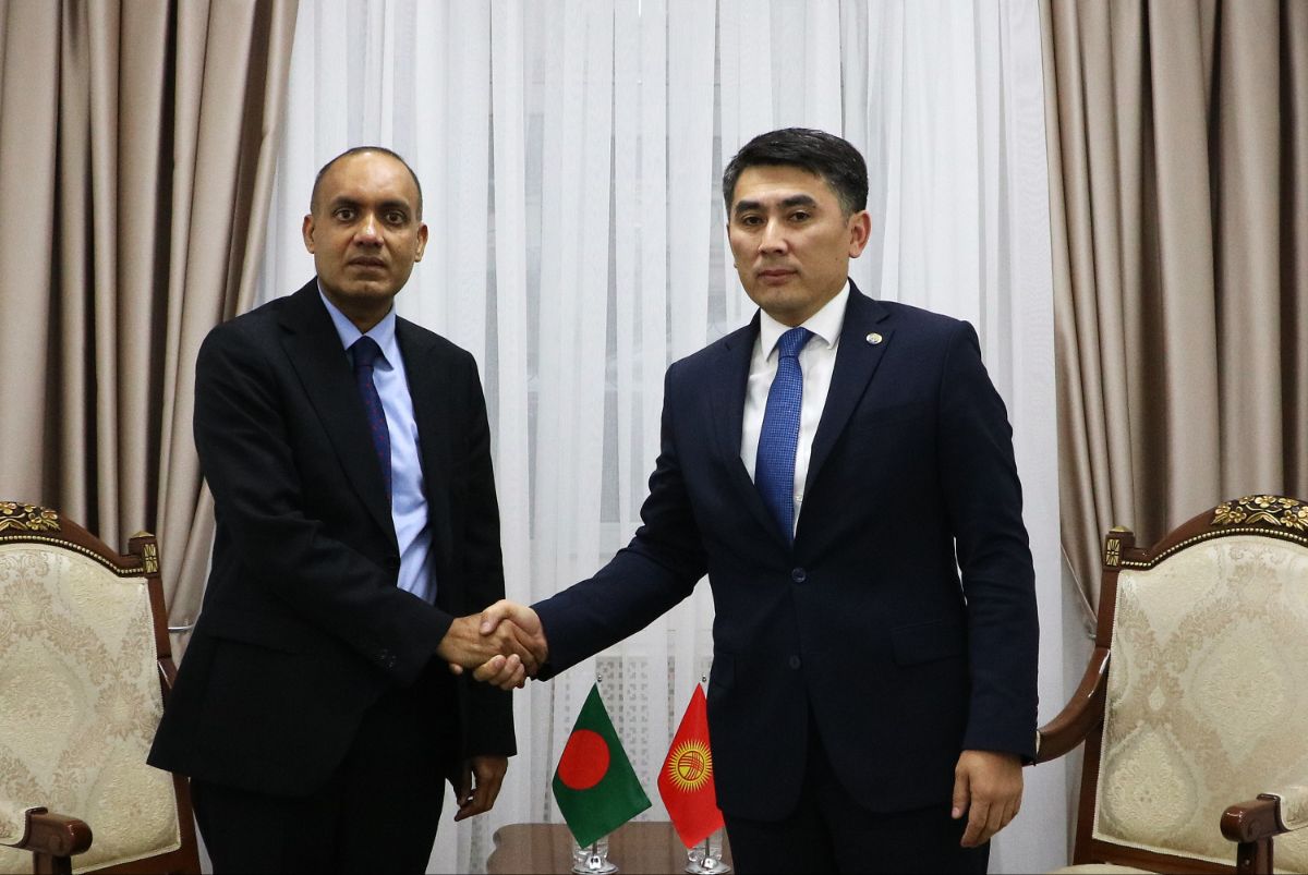 কিরগিজে নিযুক্ত বাংলাদেশের রাষ্ট্রদূতের বিশকেক সফর