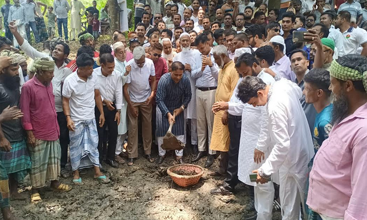 মাদারীপুরে দু’টি খালের পুনঃখনন কাজ শুরু 