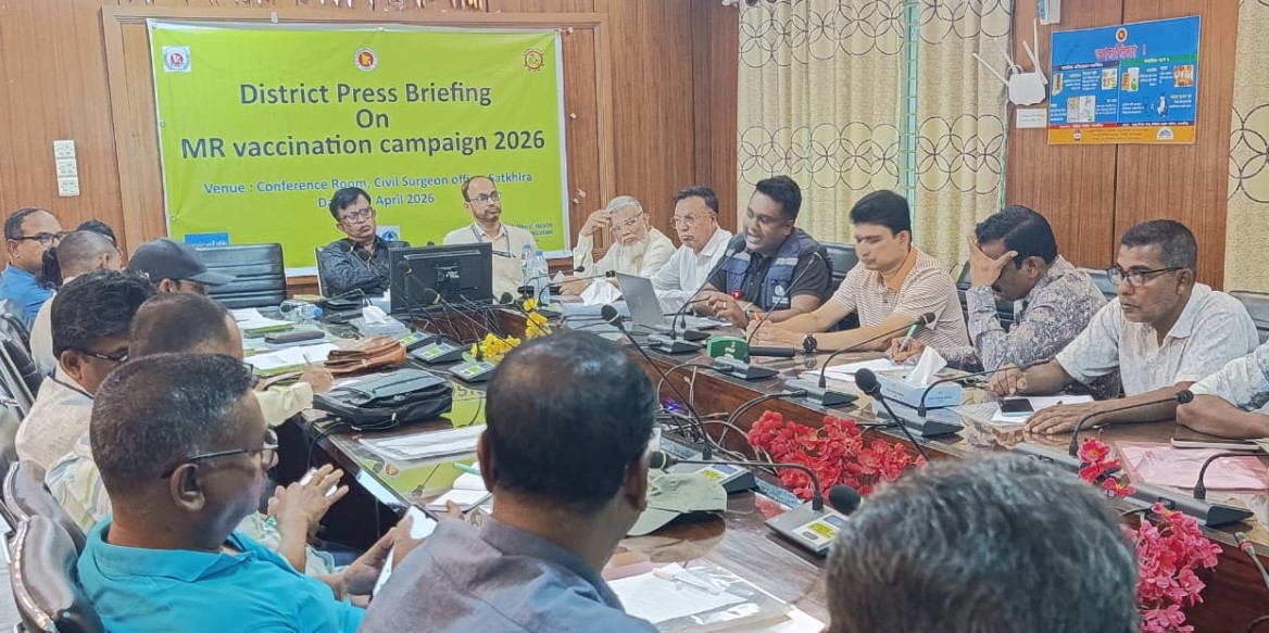 সাতক্ষীরায় ১ লাখ ৭৮ হাজার শিশুকে হামের টিকা দেয়া হবে