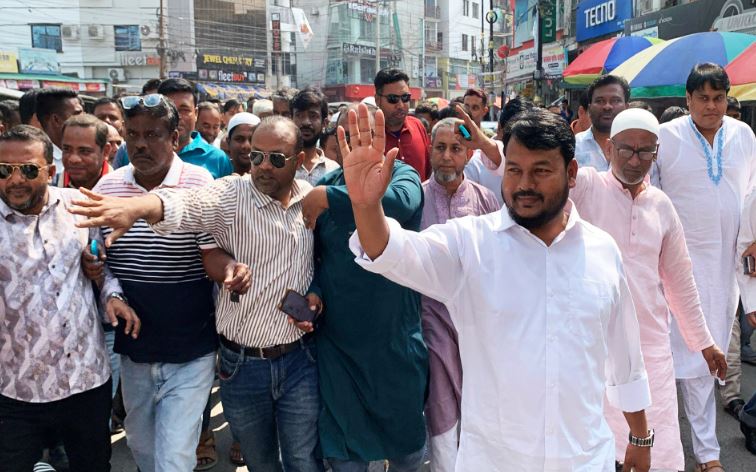 চলমান উন্নয়ন কাজ পরিদর্শন করলেন আরসিসি প্রশাসক