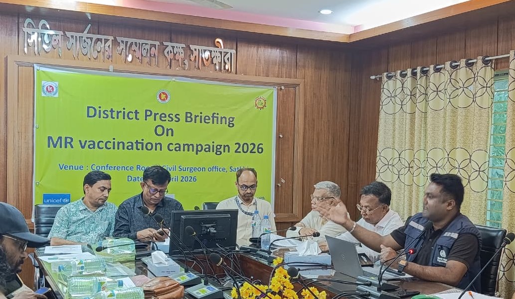 সাতক্ষীরায় ১ লাখ ৭৮ হাজার শিশুকে হামের টিকা দেয়া হবে 