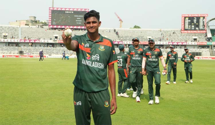 রানার দুর্দান্ত বোলিংয়ে সিরিজে সমতা ফেরাল বাংলাদেশ