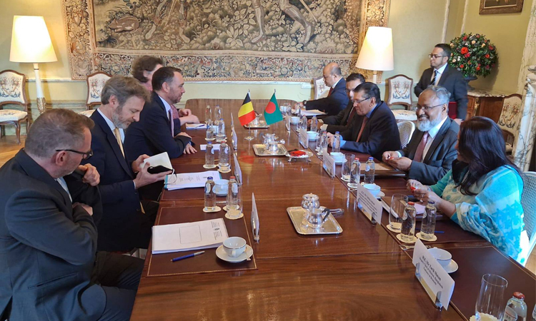 দ্বিপক্ষীয় সহযোগিতা জোরদারে প্রতিশ্রুতি বাংলাদেশ ও বেলজিয়ামের