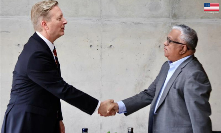 পররাষ্ট্র সচিবের সঙ্গে যুক্তরাষ্ট্রের বিশেষ দূতের বৈঠক