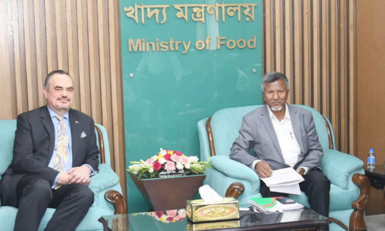 খাদ্য প্রতিমন্ত্রীর সঙ্গে যুক্তরাষ্ট্রের রাষ্ট্রদূতের সাক্ষাৎ