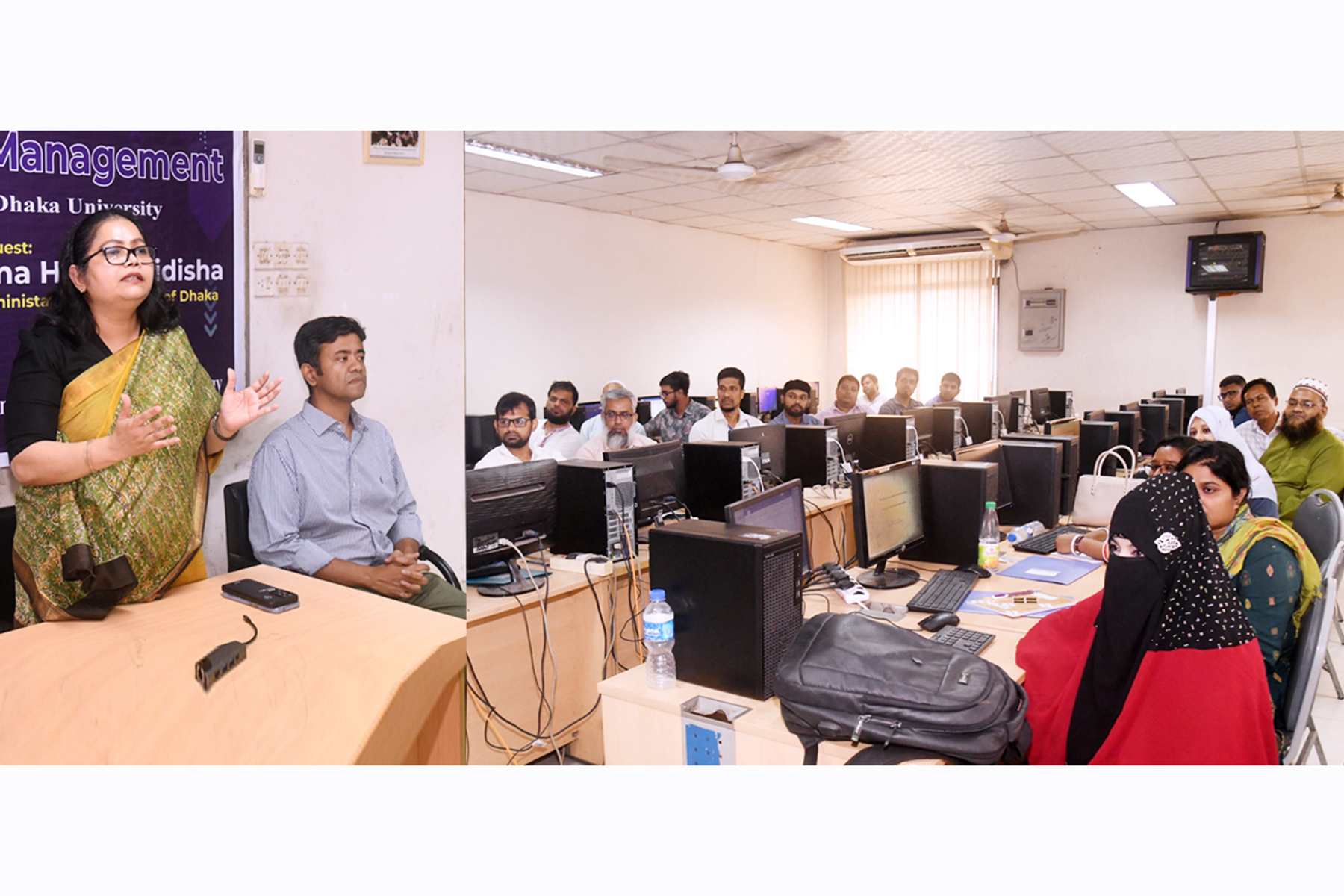 ঢাবিতে কর্মকর্তা-কর্মচারীদের কম্পিউটার প্রশিক্ষণ শুরু