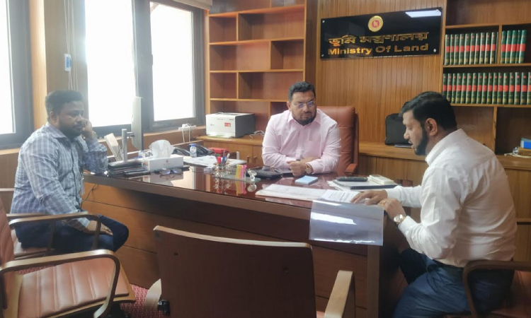সরকারের এক ইঞ্চি জমির রাজস্বও ফাঁকি দেওয়ার সুযোগ দেওয়া হবে না : ভূমি প্রতিমন্ত্রী