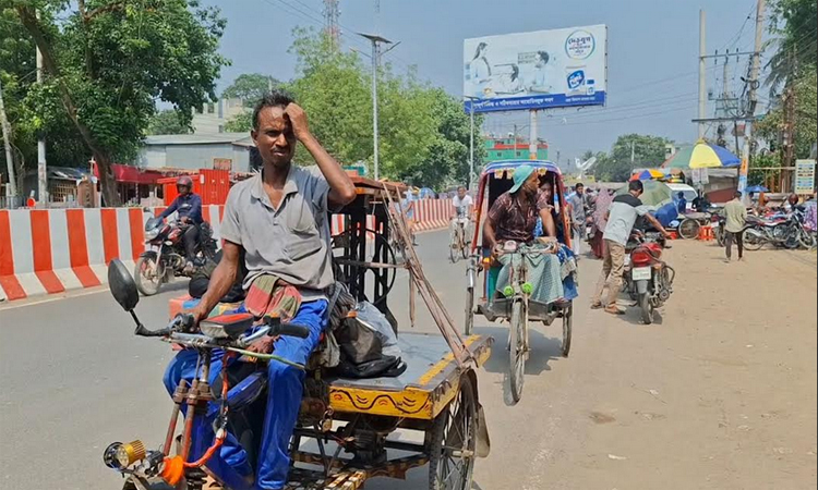 দাবদাহে ঝিনাইদহে জনজীবন বিপর্যস্ত 