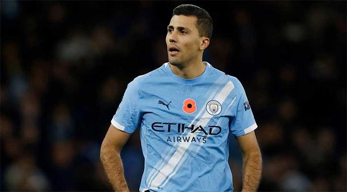 এফএ কাপের সেমিফাইনালে রড্রিকে নিয়ে কোন ঝুঁকি নিতে চায়না ম্যান সিটি