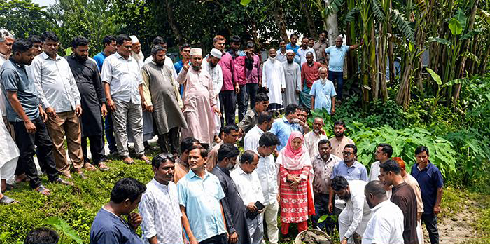 সুন্দরগঞ্জে গান্ধার খালের পুনঃখনন কাজ শুরু