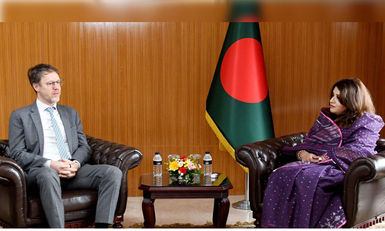 পররাষ্ট্র প্রতিমন্ত্রীর সঙ্গে ইউএনডিপি আবাসিক প্রতিনিধির সৌজন্য সাক্ষাৎ