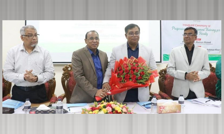 বাউবি’র ৪ মাসব্যাপী প্রশিক্ষণে বিশ্ববিদ্যালয়ের ৫৯ শিক্ষক