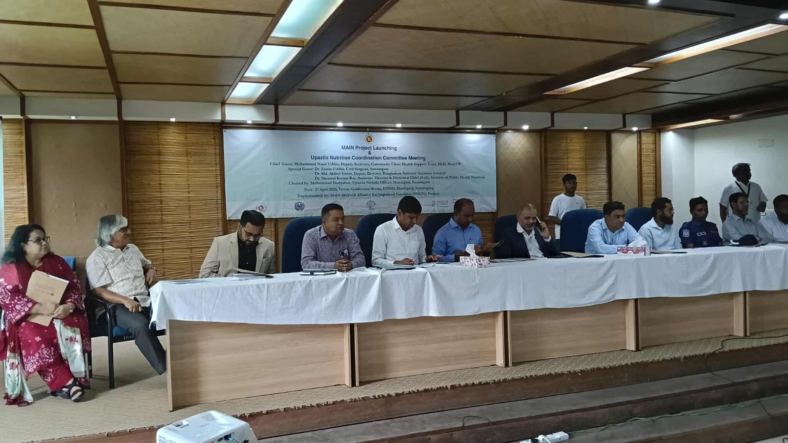 সুনামগঞ্জে মা ও শিশুর পুষ্টি উন্নয়নে অবহিতকরণ কর্মশালা