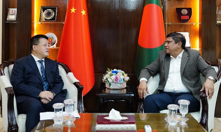 প্রধানমন্ত্রীর প্রতিরক্ষা উপদেষ্টার সঙ্গে চীনা রাষ্ট্রদূতের সাক্ষাৎ