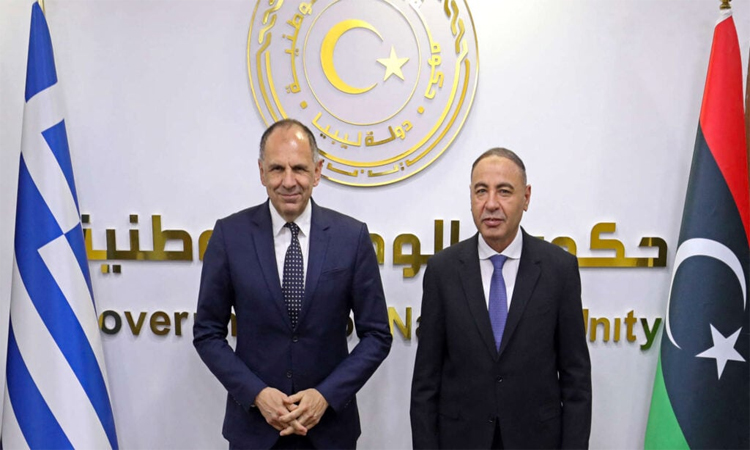 অভিবাসন ইস্যুতে লিবিয়া ও গ্রিসের পররাষ্ট্রমন্ত্রীর বৈঠক ত্রিপোলিতে