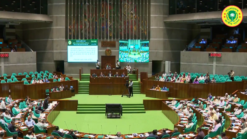 সংসদের অধিবেশন বুধবার সকাল ১১টা পর্যন্ত মুলতবি