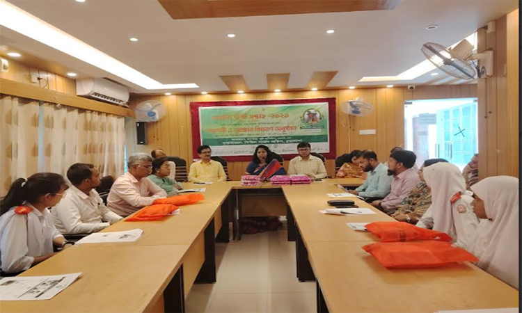 চুয়াডাঙ্গায় জাতীয় পুষ্টি সপ্তাহের সমাপনী ও পুরস্কার বিতরণ