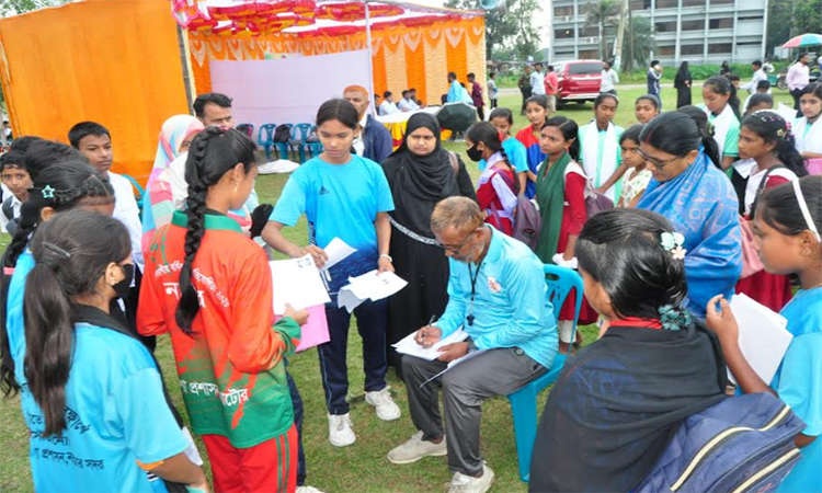 নাটোরে ‘নতুন কুঁড়ি স্পোর্টস’ কর্মসূচির প্রতিযোগী ২ হাজার ২৩১জন 