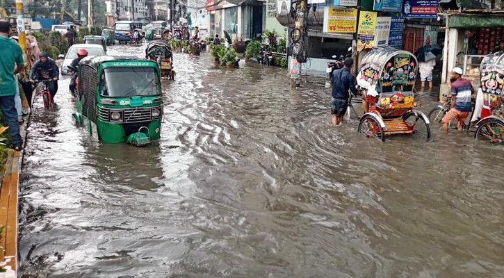 চট্টগ্রামে ৬০ মিলিমিটার বৃষ্টিপাত রেকর্ড