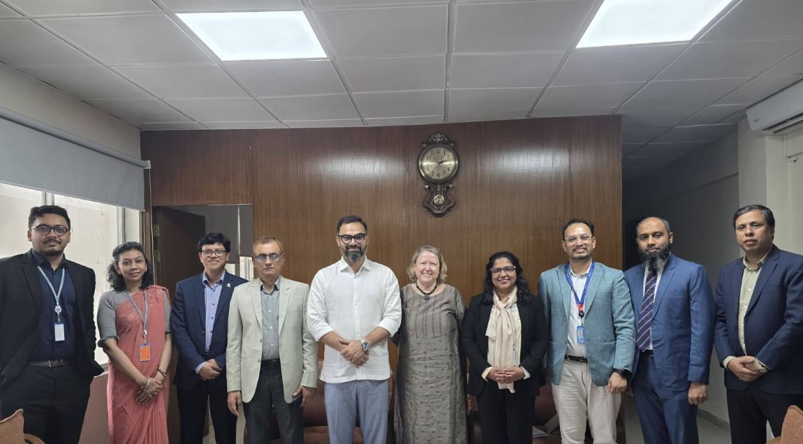 ক্রীড়া প্রতিমন্ত্রীর সাথে জাতিসংঘ প্রতিনিধি দলের সাক্ষাৎ