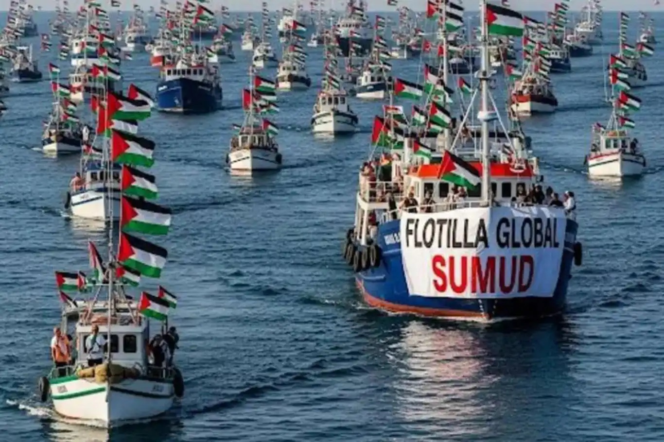 গাজাগামী বহরের ২০টি নৌযান থেকে ১৭৫ কর্মী আটক : ইসরাইল