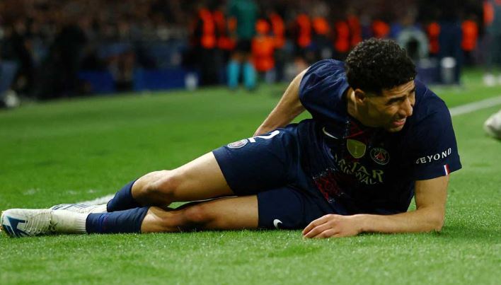 কয়েক সপ্তাহের জন্য মাঠের বাইরে হাকিমি