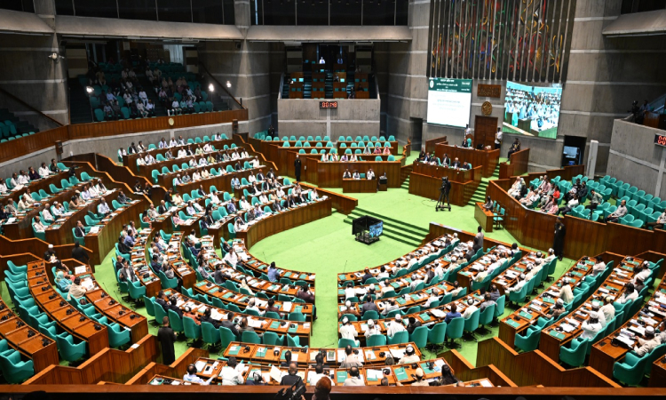 রাষ্ট্রপতির ভাষণের ওপর আনীত ধন্যবাদ প্রস্তাব সংসদে গৃহীত