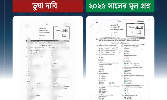 এসএসসির আইসিটি পরীক্ষার প্রশ্ন ফাঁসের দাবিতে ছড়িয়ে পড়া ছবি এআই দিয়ে তৈরি : বাংলাফ্যাক্ট