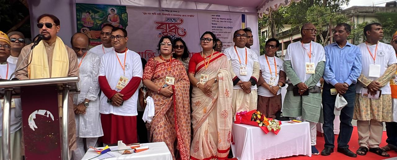 গৌতম বুদ্ধের অহিংসা ও মানবতার শিক্ষা বিশ্বকে শান্তির পথ দেখায় : চসিক মেয়র