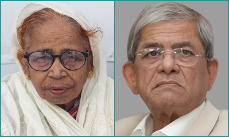 বাসসের সিএনই মানিকুল আজাদের মায়ের মৃত্যুতে মির্জা ফখরুলের শোক