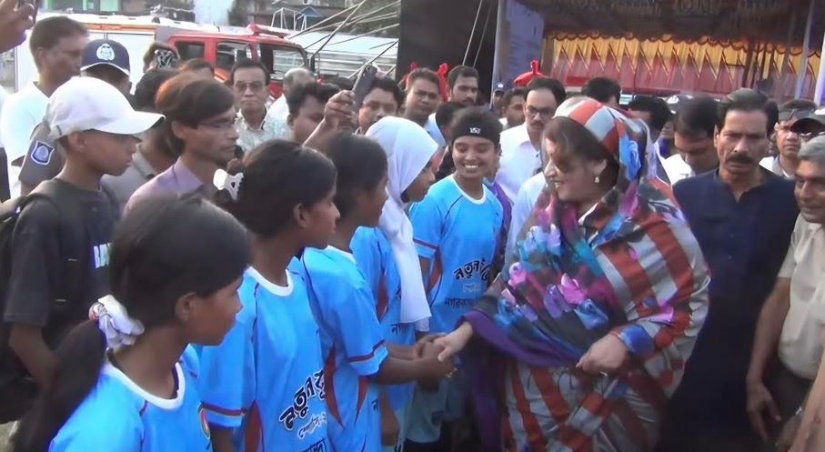 নতুন কুঁড়ি স্পোর্টস মাদক ও সকল অনৈতিকতা থেকে শিশু-কিশোরদের দূরে রাখবে : শামা ওবায়েদ
