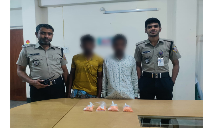 নেত্রকোণায় ডিএনসি’র অভিযানে মাদক উদ্ধার : আটক ২