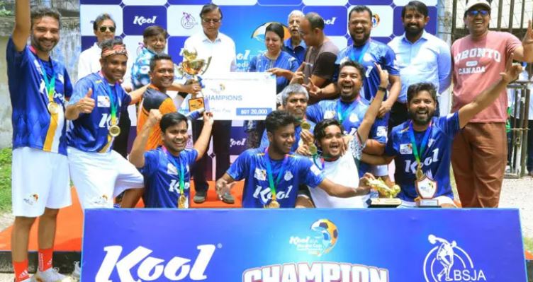 কুল-বিএসজেএ মিডিয়া কাপ ফুটবলে চ্যাম্পিয়ন দীপ্ত টেলিভিশন