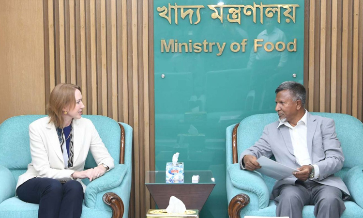 খাদ্য প্রতিমন্ত্রীর সঙ্গে অস্ট্রেলিয়ার হাইকমিশনারের সাক্ষাৎ