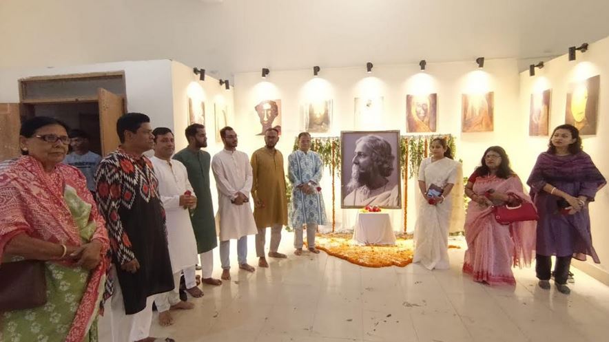 সুনামগঞ্জে রবীন্দ্রনাথ ঠাকুরের জন্মবার্ষিকী উদযাপিত 