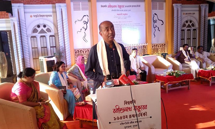 বিশ্বকবি রবীন্দ্রনাথ ঠাকুর এক নিরন্তর অনুপ্রেরণার উৎস : আইনমন্ত্রী