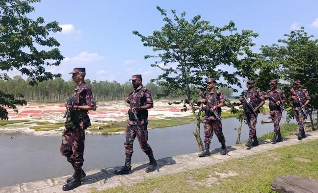 কুড়িগ্রাম সীমান্তে বিজিবি’র সর্বোচ্চ সতর্কতা