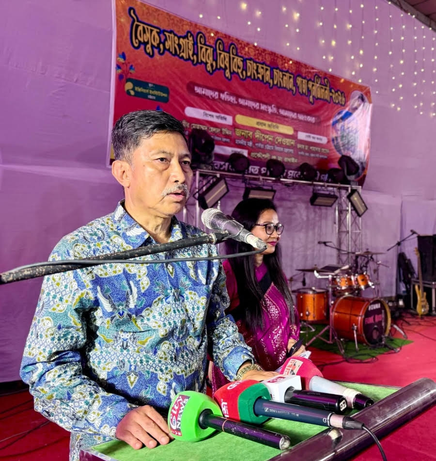 পার্বত্য চট্টগ্রামের মানুষ চট্টগ্রামের উন্নয়নে গুরুত্বপূর্ণ অবদান রাখছে : দীপেন দেওয়ান