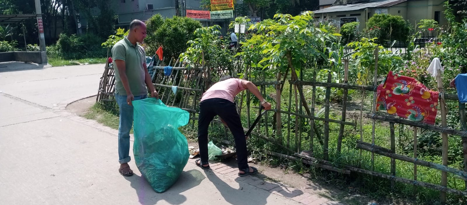 বাগেরহাট ২৫০ শয্যা হাসপাতালে পরিচ্ছন্নতা অভিযান