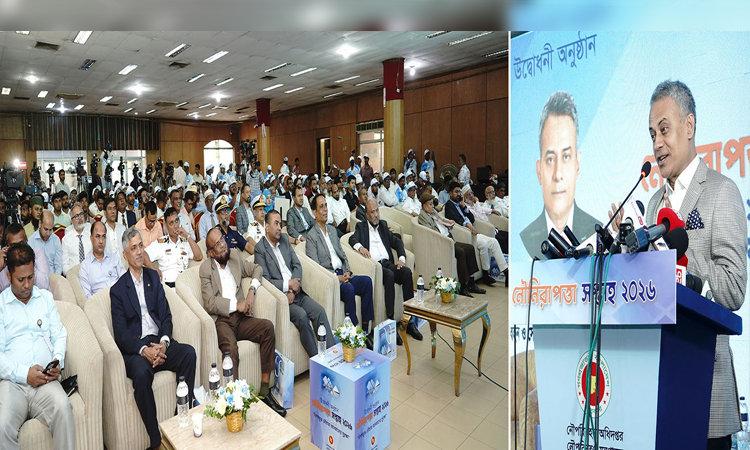 দেশে নৌপথ সচল রাখতে সরকারের ১৬টি সংস্থা কাজ করছে : নৌপরিবহন মন্ত্রী