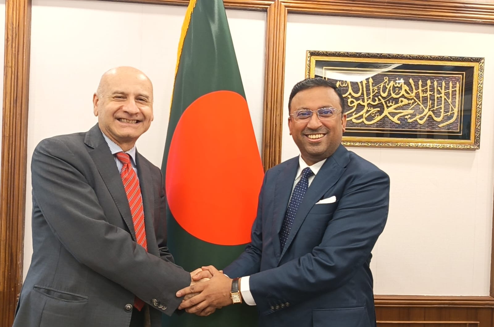 অভিবাসন বিষয়ে সহযোগিতা জোরদারে আগ্রহী বাংলাদেশ ও ইতালি