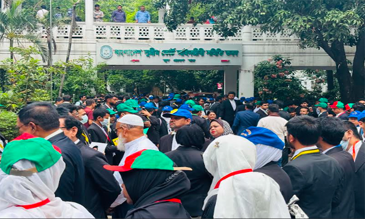 সুপ্রিম কোর্ট আইনজীবী সমিতির নির্বাচনে দ্বিতীয় দিনের ভোটগ্রহণ শুরু