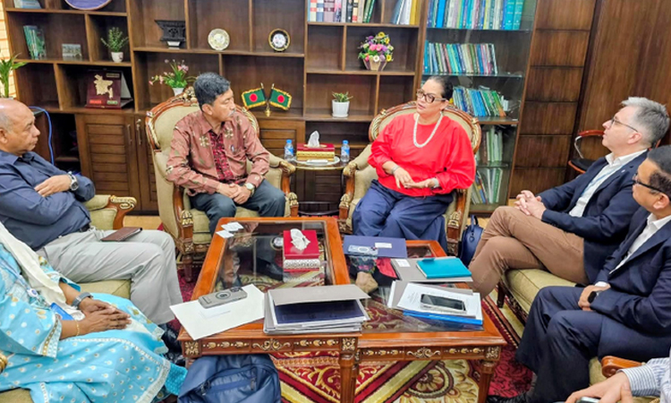টেকসই খাদ্য নিরাপত্তা ও কর্মসংস্থান সৃষ্টিতে ডব্লিউএফপির সহায়তা চেয়েছেন পার্বত্য মন্ত্রী