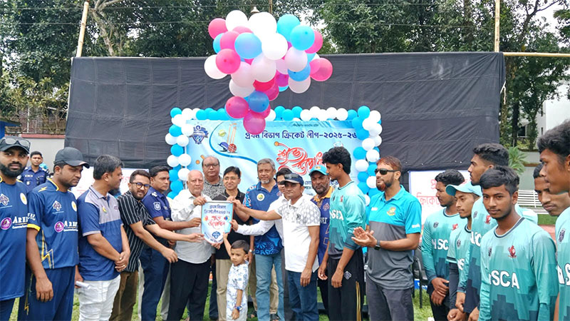 নীলফামারীতে প্রথম বিভাগ ক্রিকেট লিগ শুরু