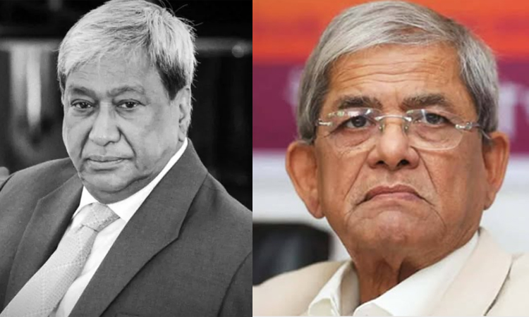 মিজানুর রহমান সিনহার মৃত্যুতে মির্জা ফখরুলের শোক