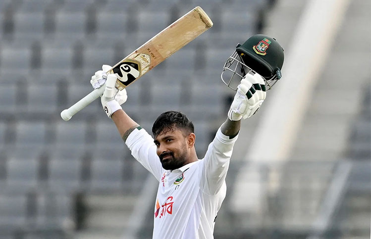 ফ্লাওয়ার-পান্তের রেকর্ড স্পর্শ করতে পারলেন না লিটন