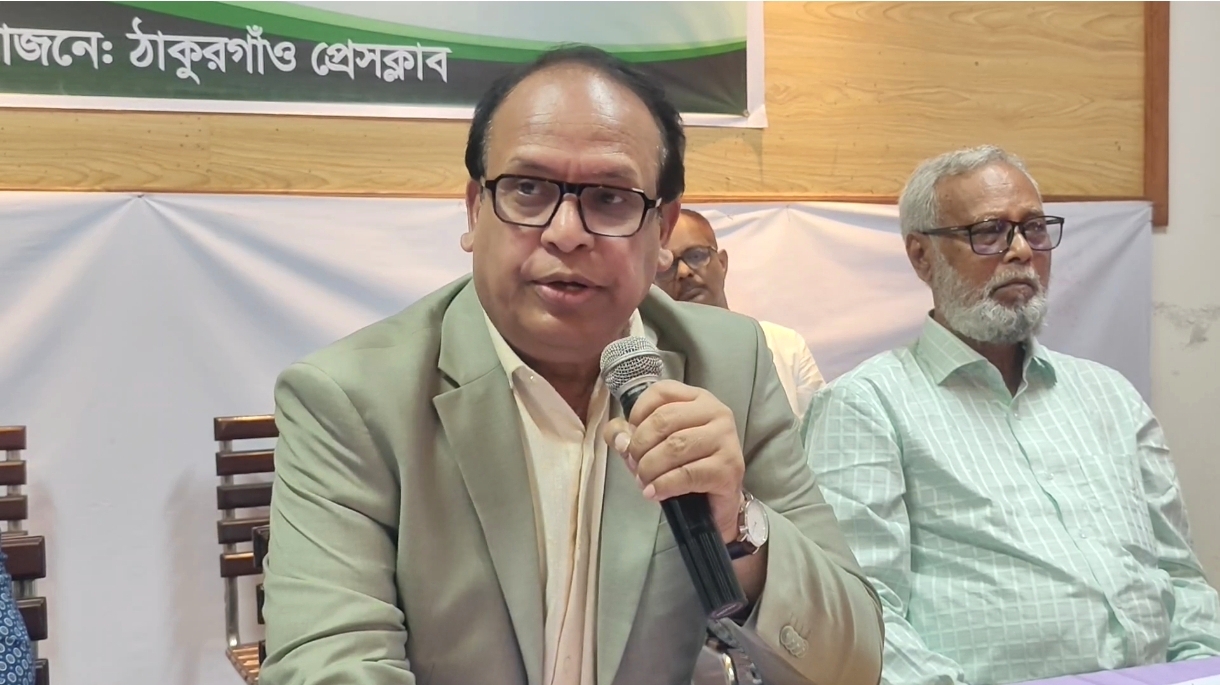 ঠাকুরগাঁও এখন একটি নতুন সকালের দ্বারপ্রান্তে দাঁড়িয়ে : ভিসি শাহীন