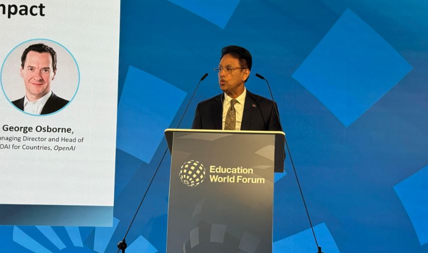 এডুকেশন ওয়ার্ল্ড ফোরাম ২০২৬-এর প্লেনারি সেশনে বক্তব্য দিলেন শিক্ষামন্ত্রী