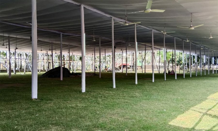 জাতীয় ঈদগাহ ময়দানের প্রস্তুতি : ৮০ শতাংশ কাজ শেষ
