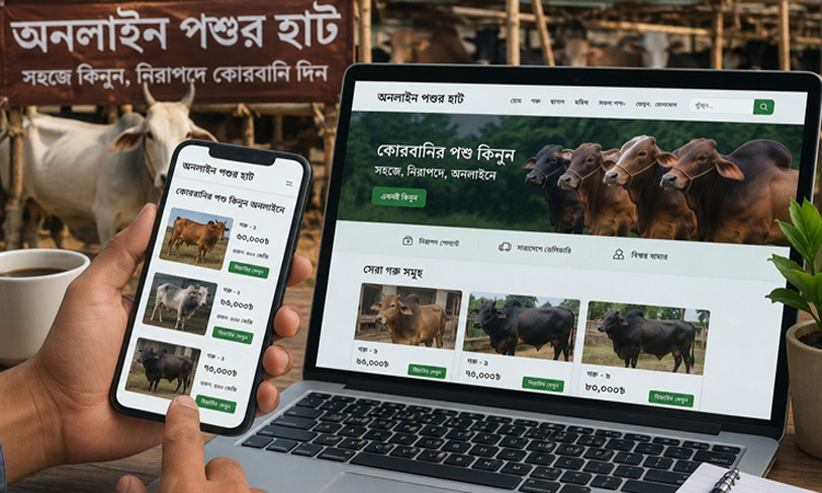 অনলাইনে কোরবানির পশু কেনায় মধ্যবিত্তের আগ্রহ বাড়ছে